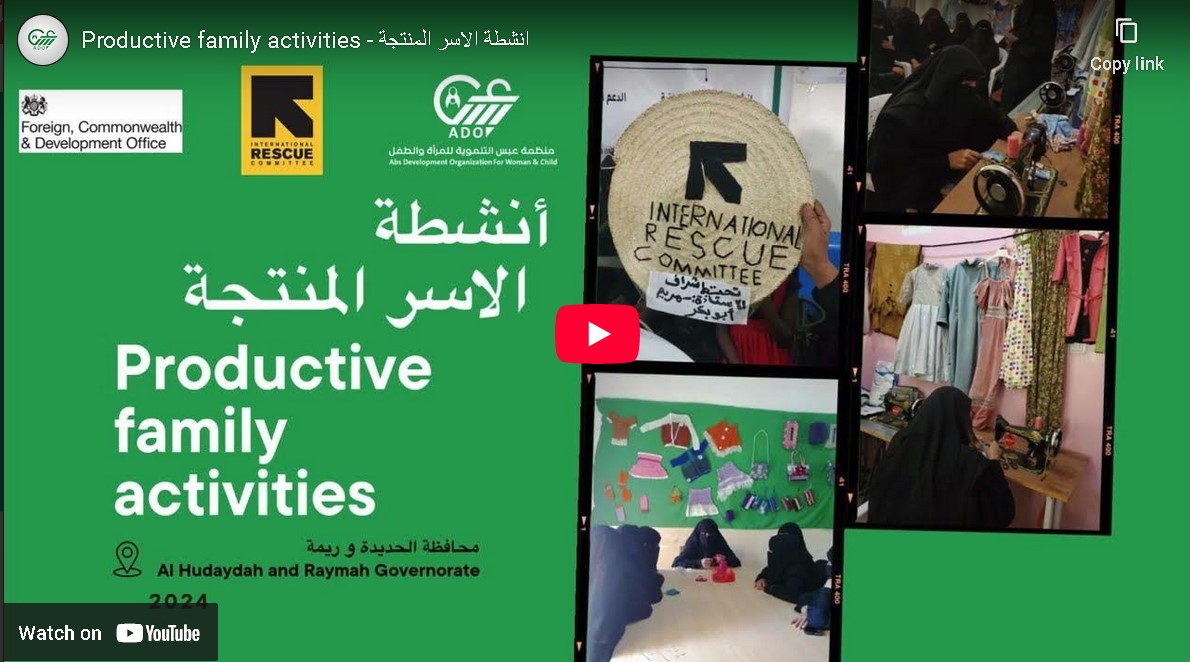Activities of productive families
