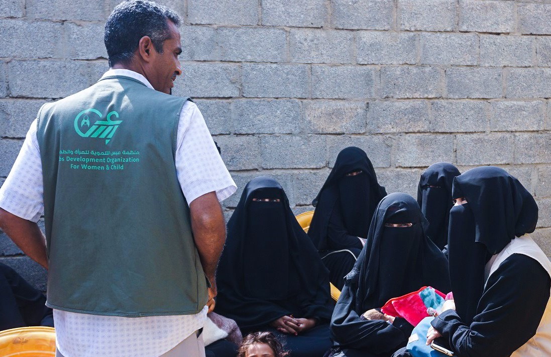 الاستجابة الطارئة للمياه والصرف الصحي والنظافة العامة للنازحين الجدد في مديرية عبس